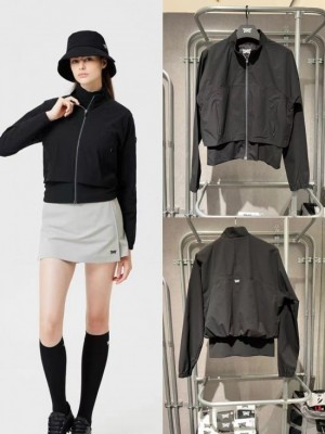 PXG 하이넥 긴팔 자켓 바람막이 1745884349